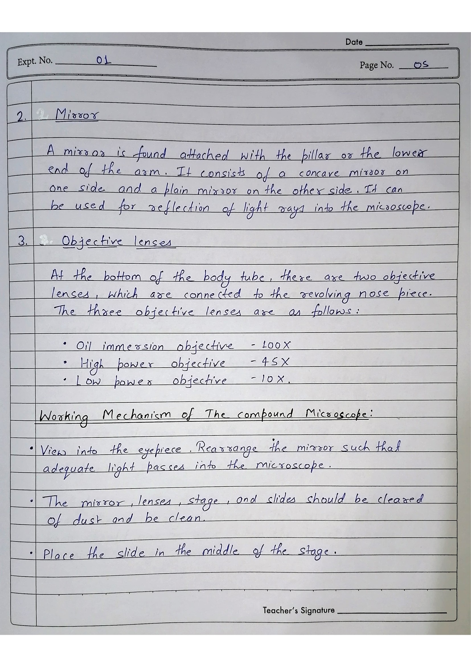 Pharmacognosy Practical